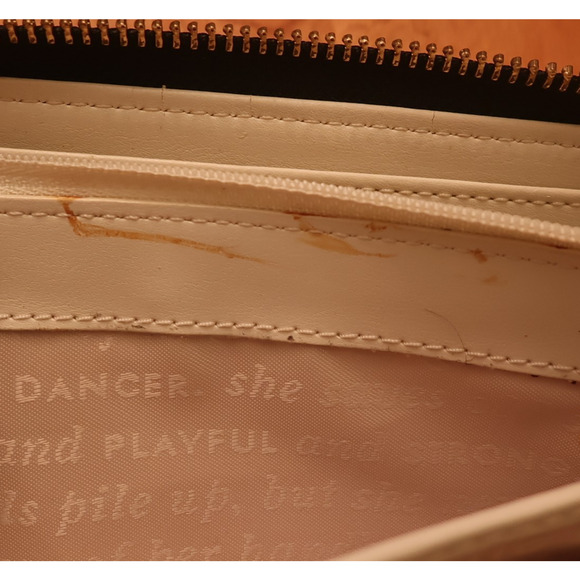 Kate Spade Neda Grove Street printed Pop Art Check Zip Around Wallet Girly GUC - Picture 13 of 15